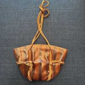Amazing Vintage Snakeskin Bag thrifted in Haarlem, Netherlands.